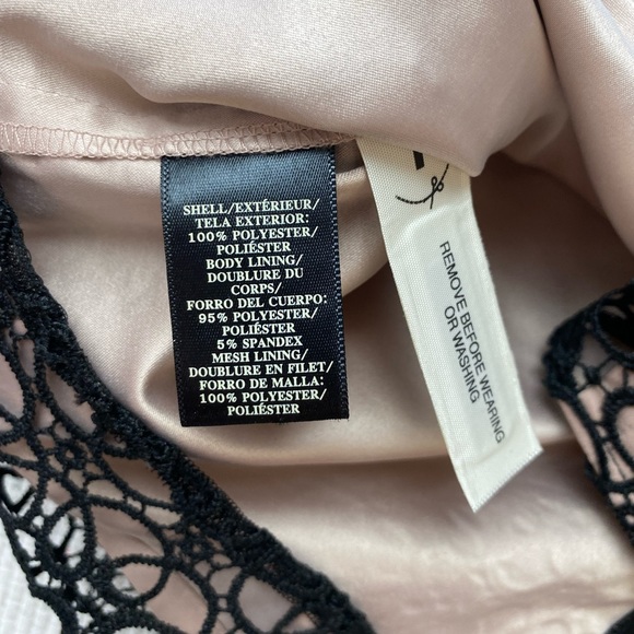 ANN TAYLOR Black Lace Overlay Sheath Dress | Size 2 - Picture 13 of 16